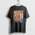 Original Illinois Mens Basketball Mascot 2026 South Regional Champions