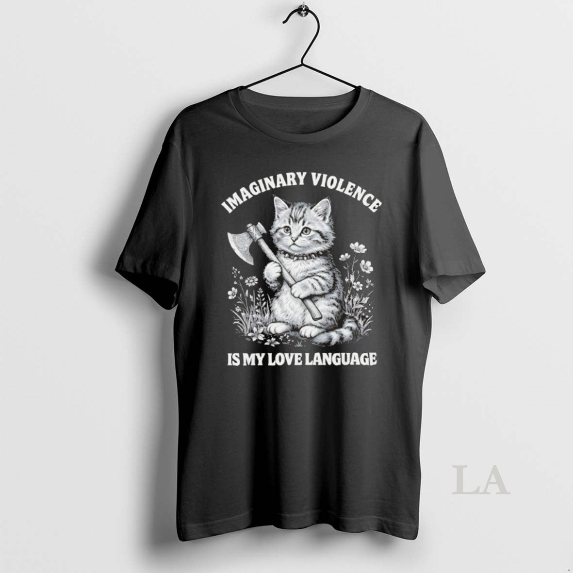 Original Imaginary Violence Is My Love Language Cat