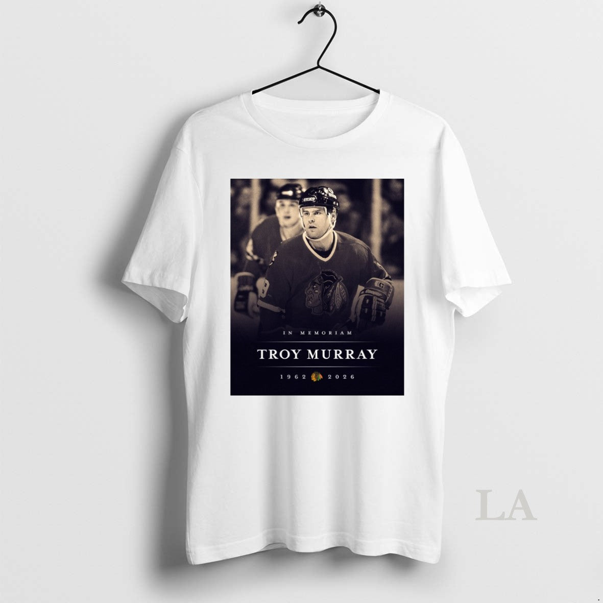 Original In Memoriam Troy Murray 1962 2026 Chicago Blackhawks