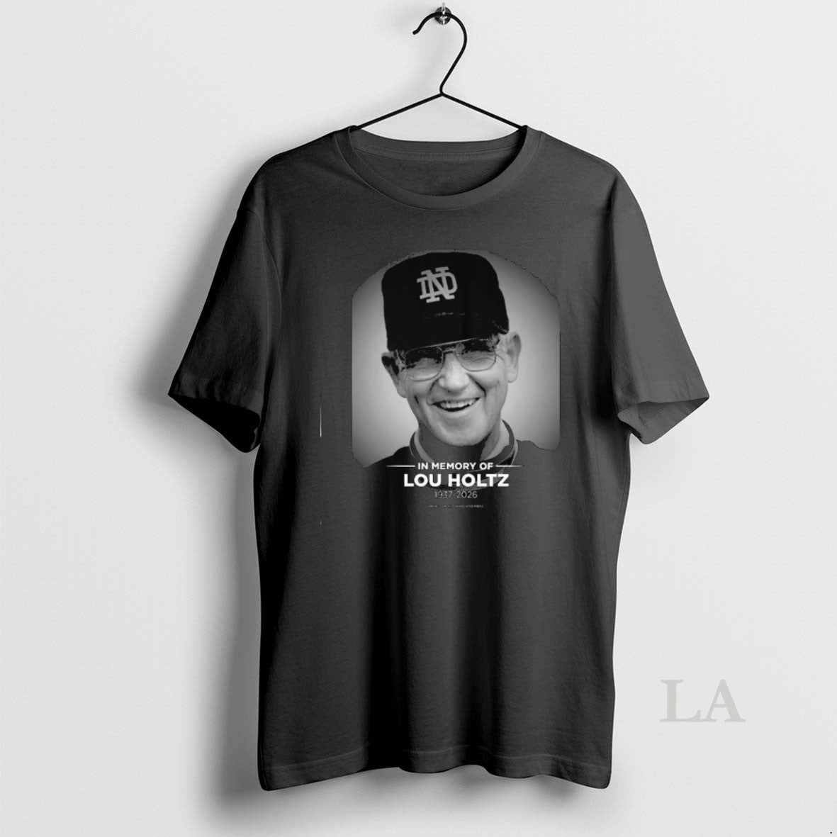Original In Memory Of Lou Holtz 1937 2026 Rip Long Sleve