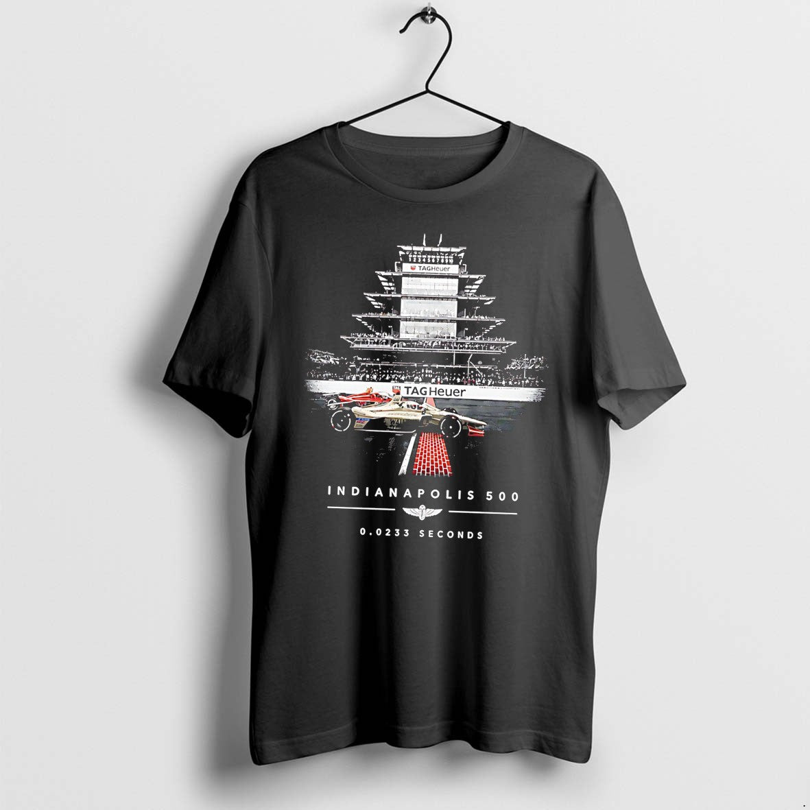 Original Indy 0 0233 Seconds Indianapolis 500 Tagheuer Graphic Tee Tshirts Jpg