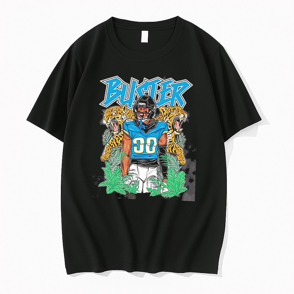 Original Jacksonville Jaguars Montaric Brown Buster Graphic Tee Tshirts Jpg