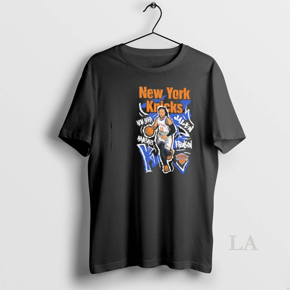 Original Jalen Brunson New York Knicks Basketball Graphic Art