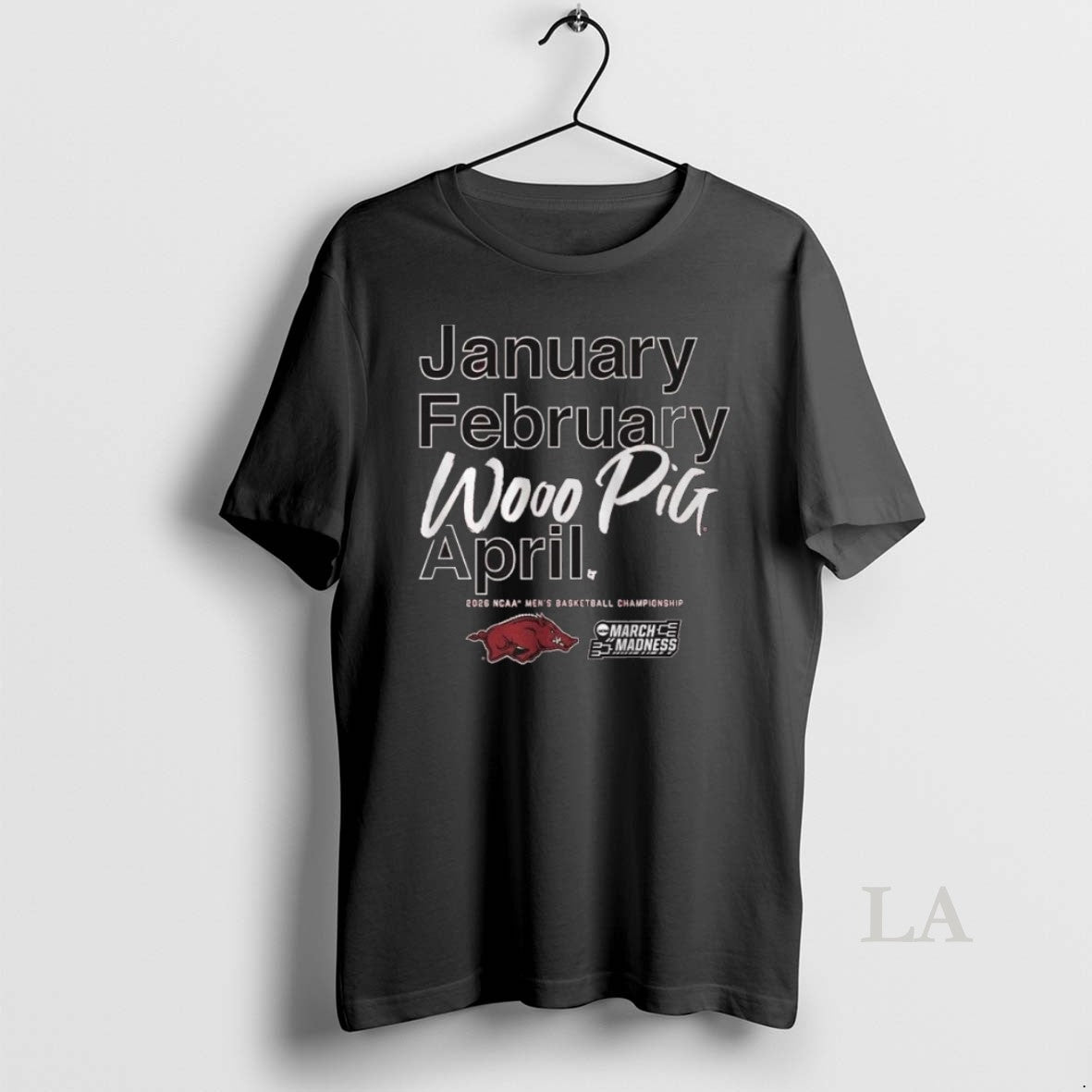 Original January February Arkansas Razorbacks 2026 March Madness