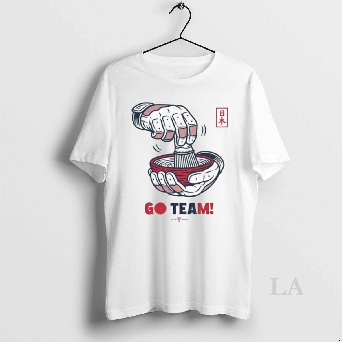Original Japan Tea Celebration Go Team Baseball Shirts