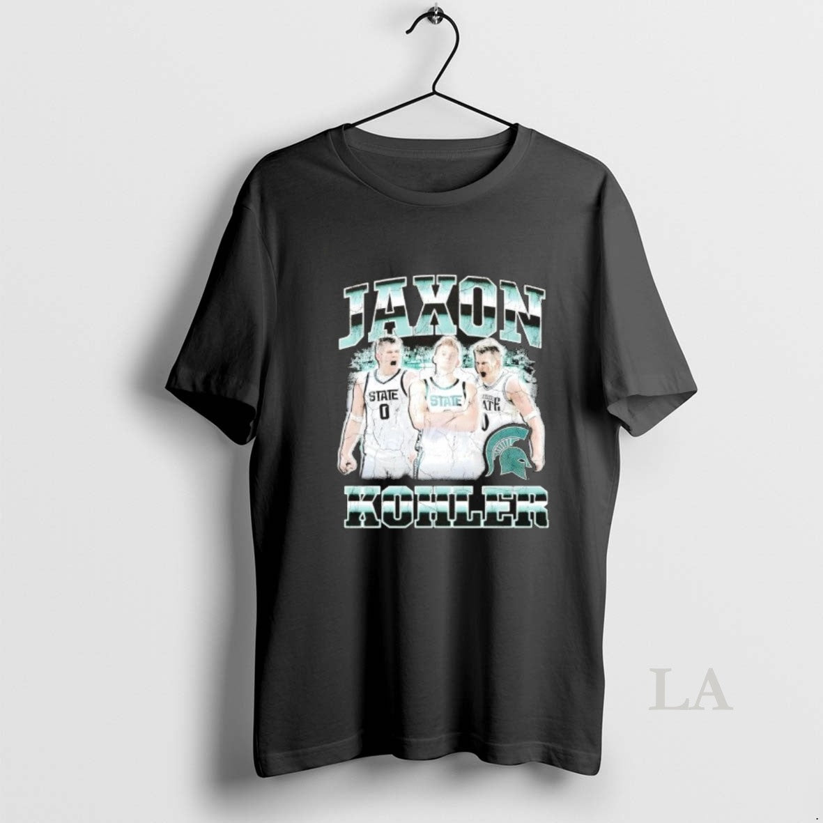 Original Jaxon Kohler Michigan State Spartans Basketball 90s Vintage