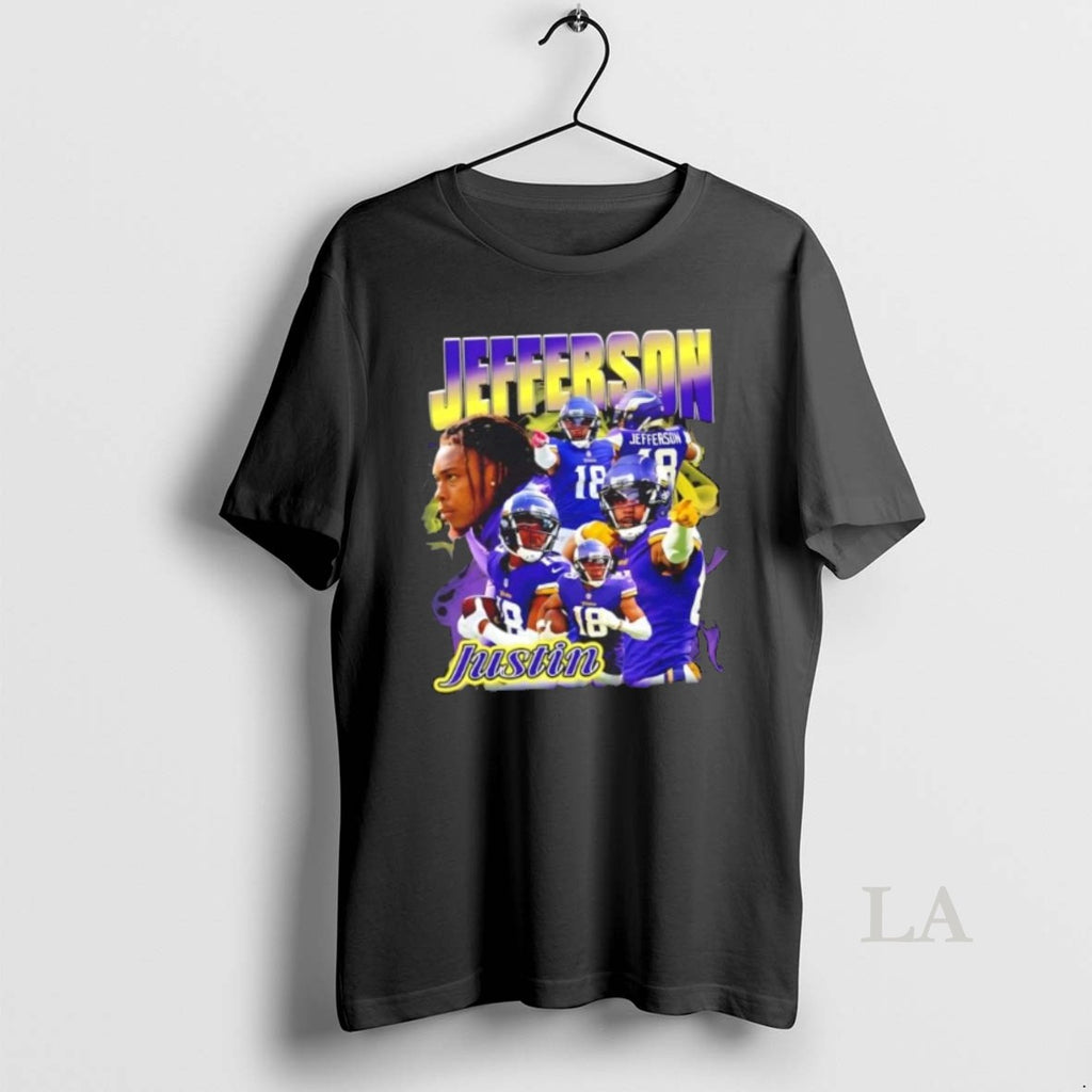 Original Jefferson Justin Minnesota Vikings Football Signature Graphic