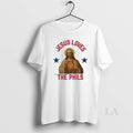 Original Jesus Loves The Phils Philadelphia Phillies Heart Bell