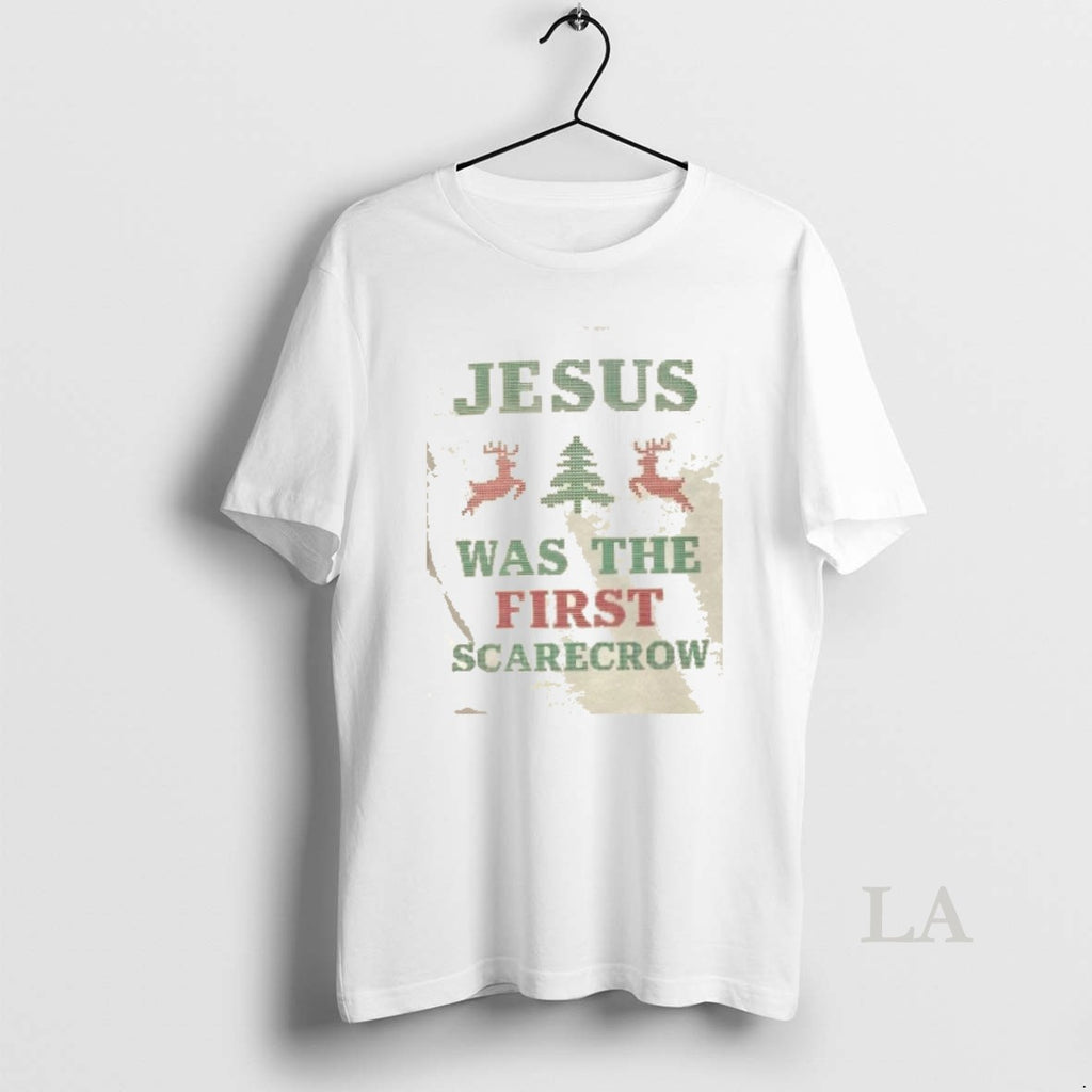 Original Jesus Was The First Scarecrow Merry Christmas