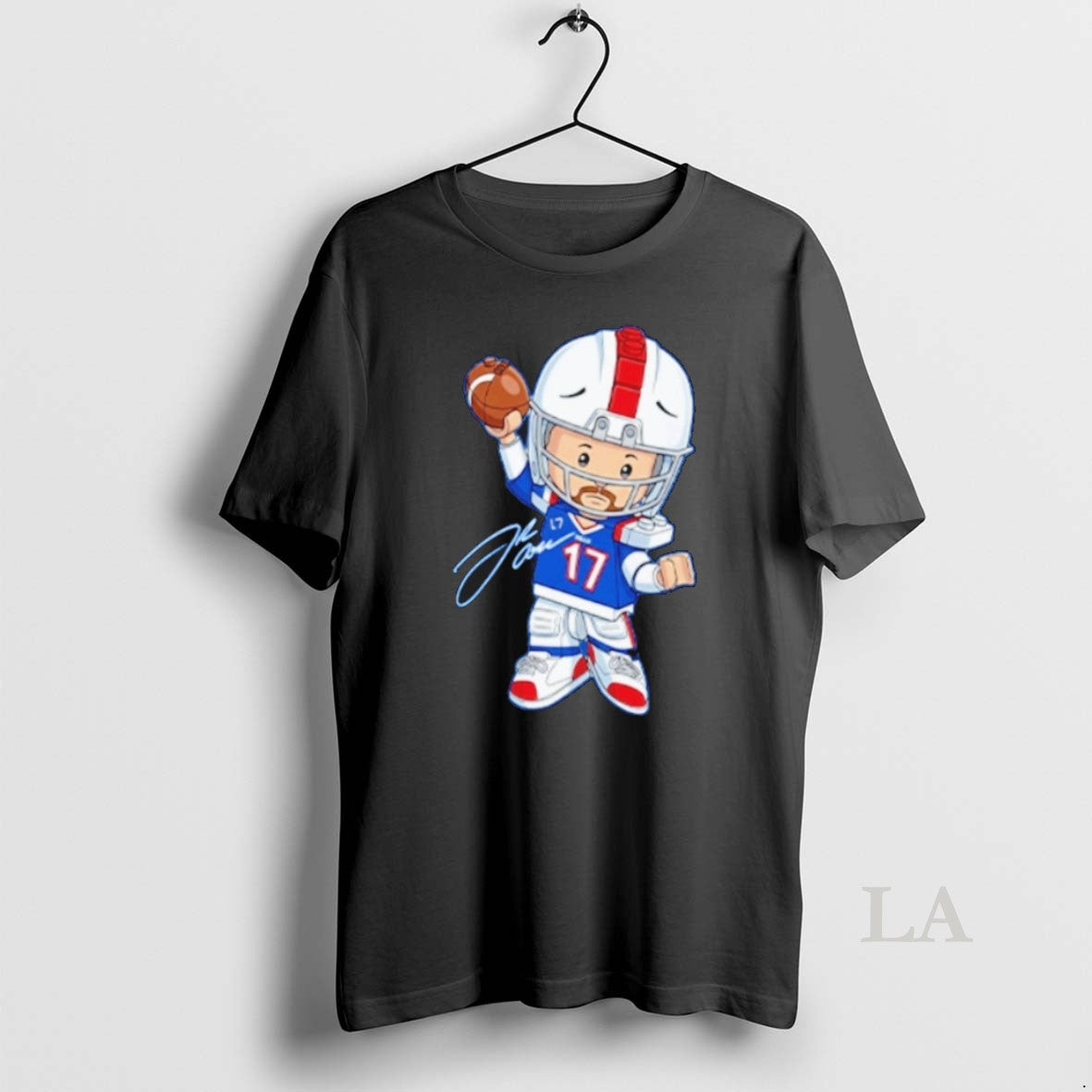 Original Josh Allen Chibi Buffalo Bills Football Nfl 2026 Signature