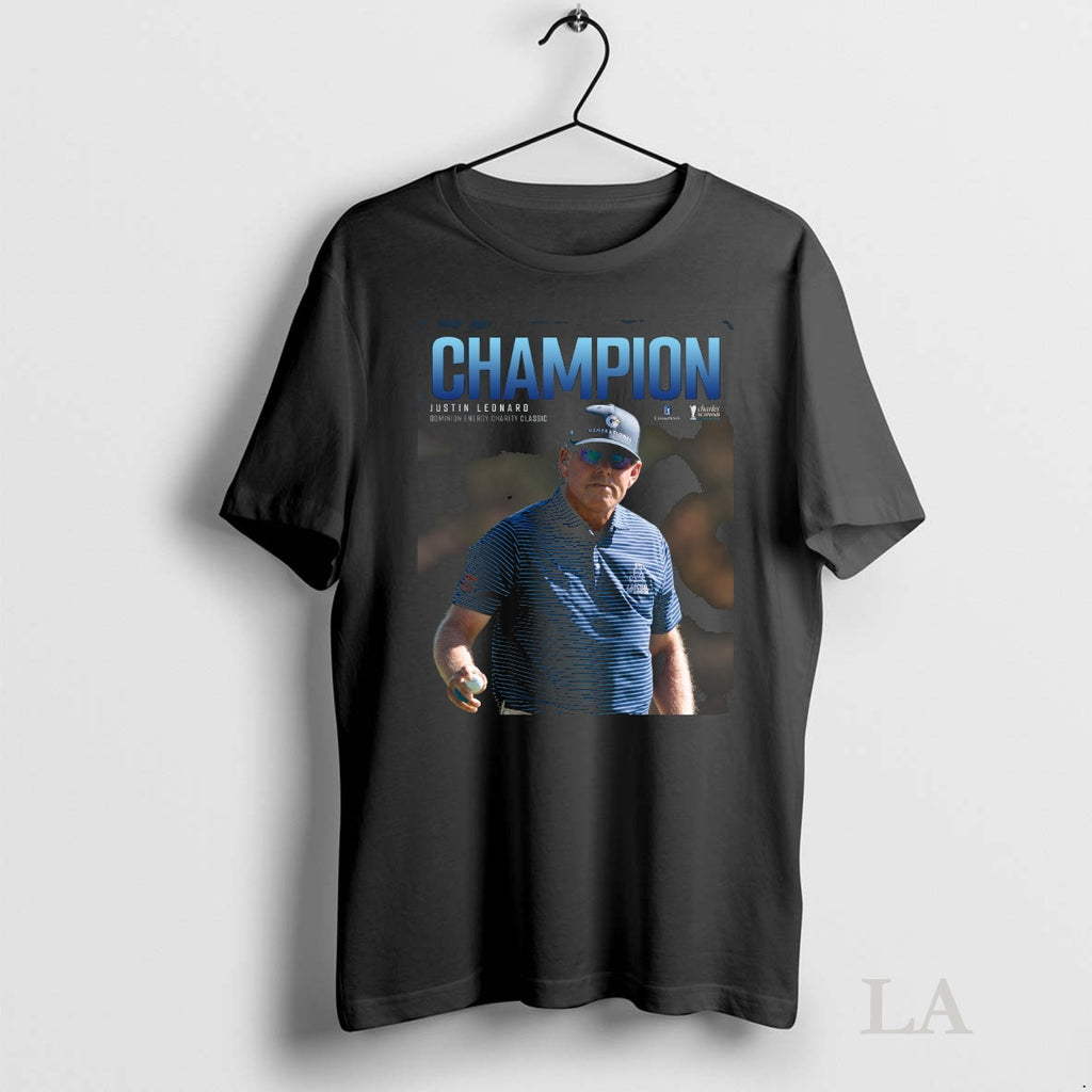 Original Justin Leonard Dominion Energy Charity Classic Pga Tour Champions Charles Schwab Cup 2025 Tee