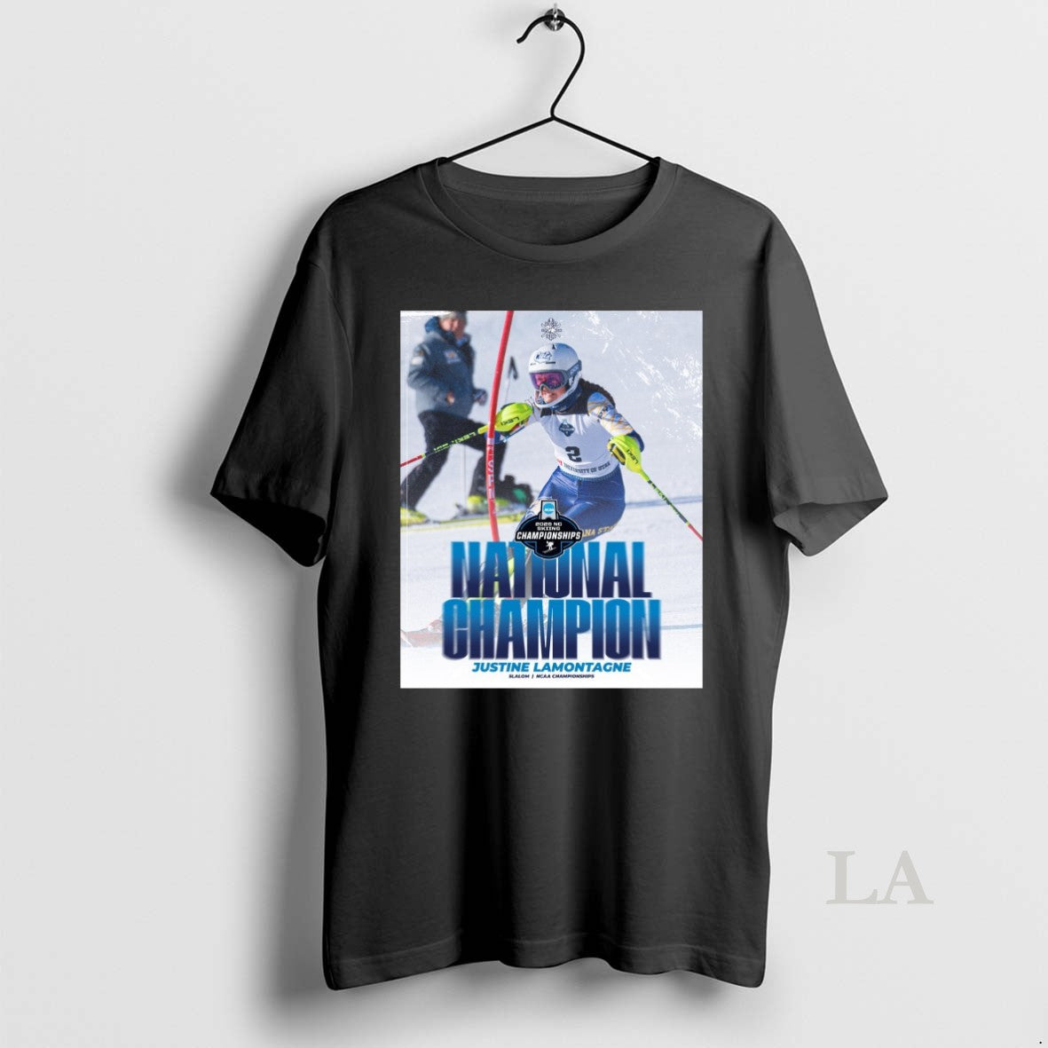 Original Justine Lamontagne 2026 Nc Skiing Championships National Champion Slalom