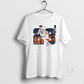 Original Keaton Wagler 23 Illinois Fighting Illini Basketball Vintage
