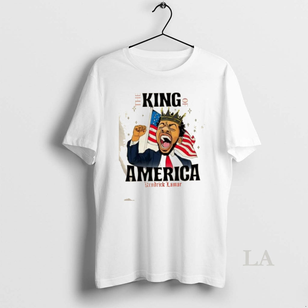 Original Kendrick Lamar The King Of Rap America Flag