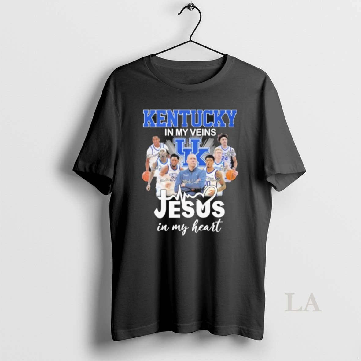Original Kentucky Wildcats Basketball In My Veins Jesus In My Heart