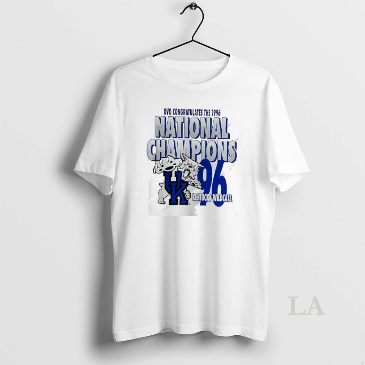 Original Kentucky Wildcats Ovo Congratulates The 1996 National Champions