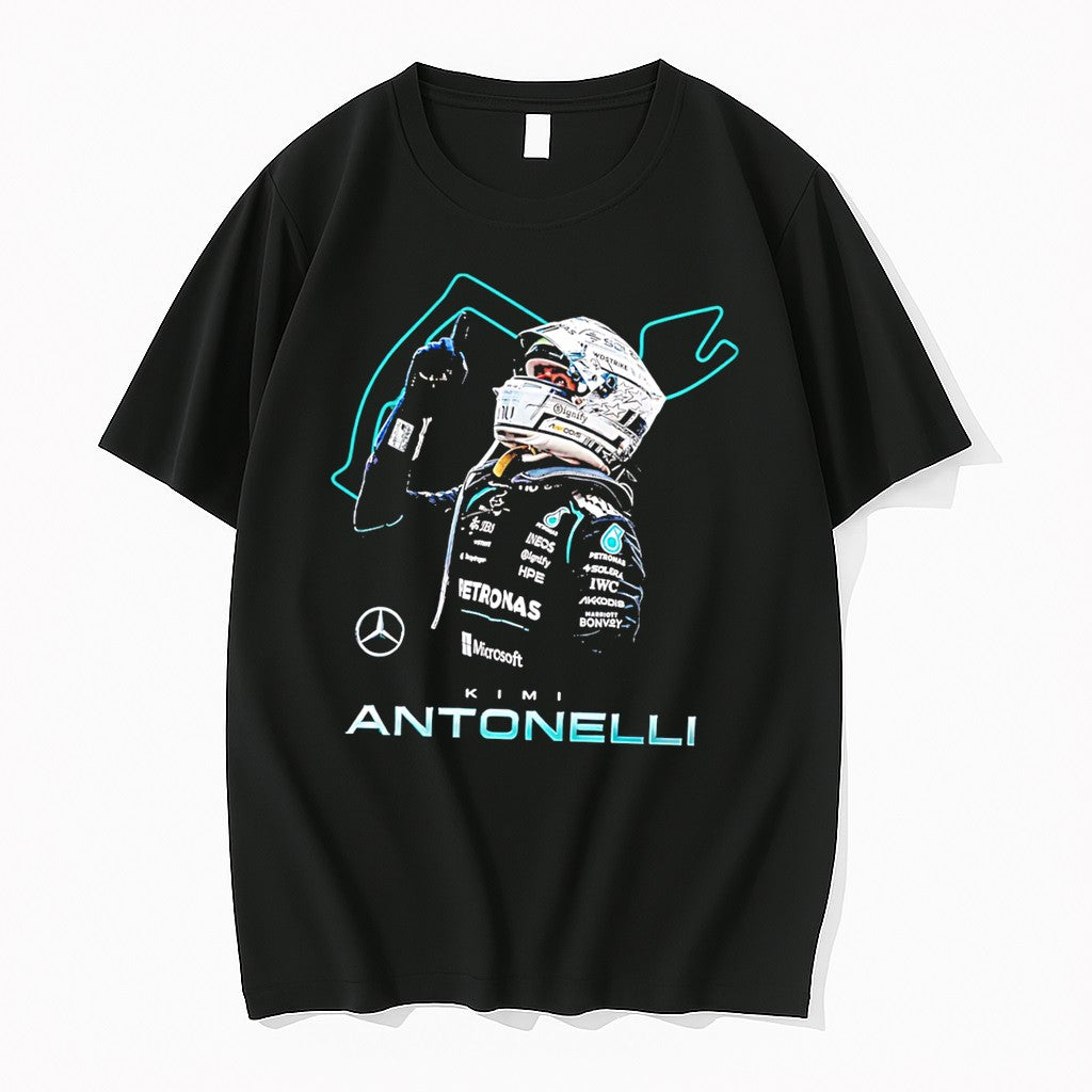 Original Kimi Antonelli Monaco Graphic Tee Tshirts Jpg