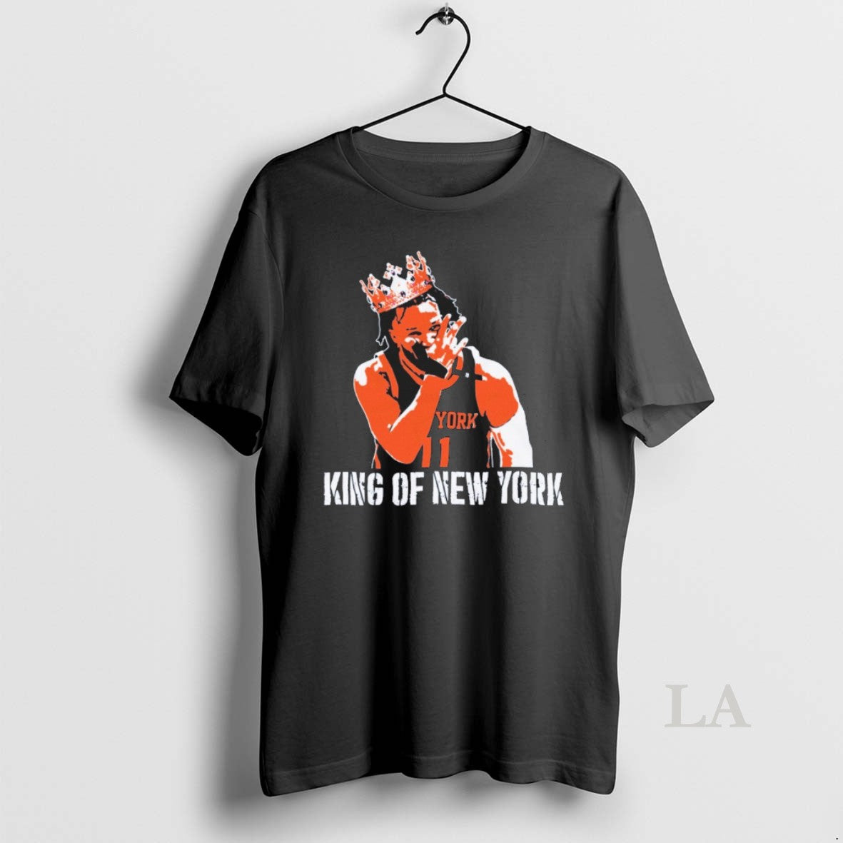 Original King Of New York Basketball Jalen Brunson Knicks 3 Points Pose