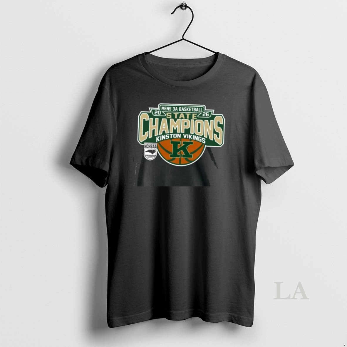 Original Kinston Vikings 2026 Mens 3a Basketball State Champions