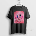 Original Kirby Smoking Super Tuff Pink Puff Cartoon