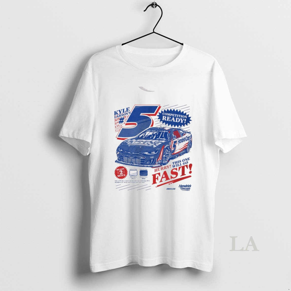 Original Kyle Larsons Competition Ready Hurry This One Will Go Fast Nascar Hendrick Cars