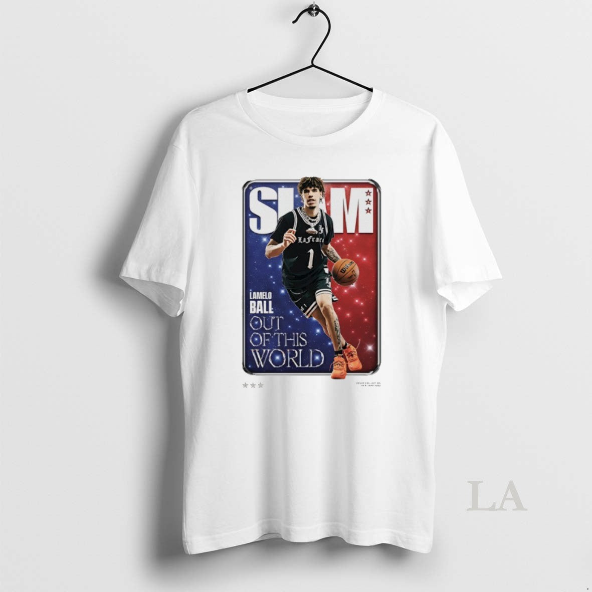 Original Lamelo Ball Charlotte Hornets Out Of This World Slam Cover
