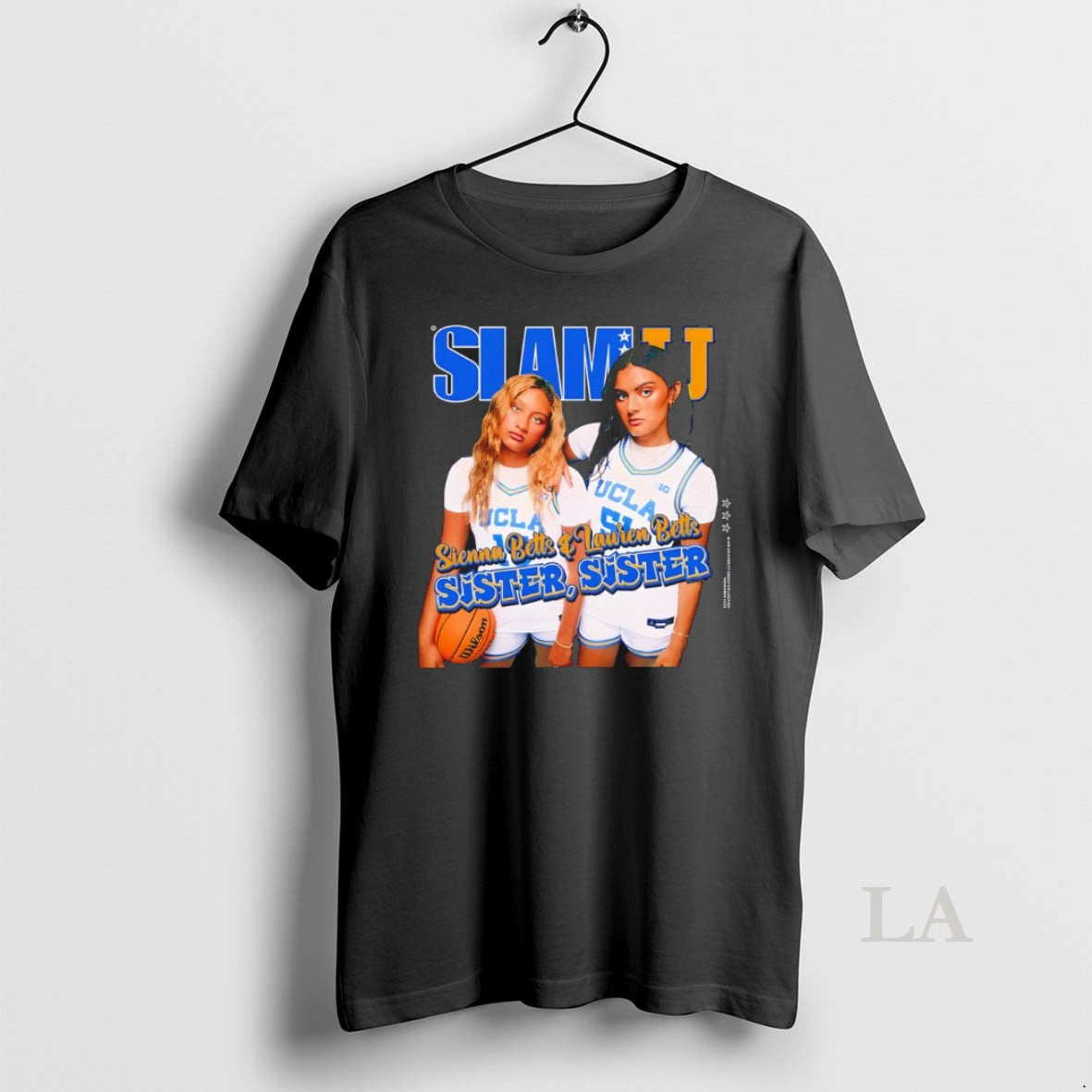Original Lauren Betts And Sienna Betts Sister Ucla Bruins Basketball Slam U