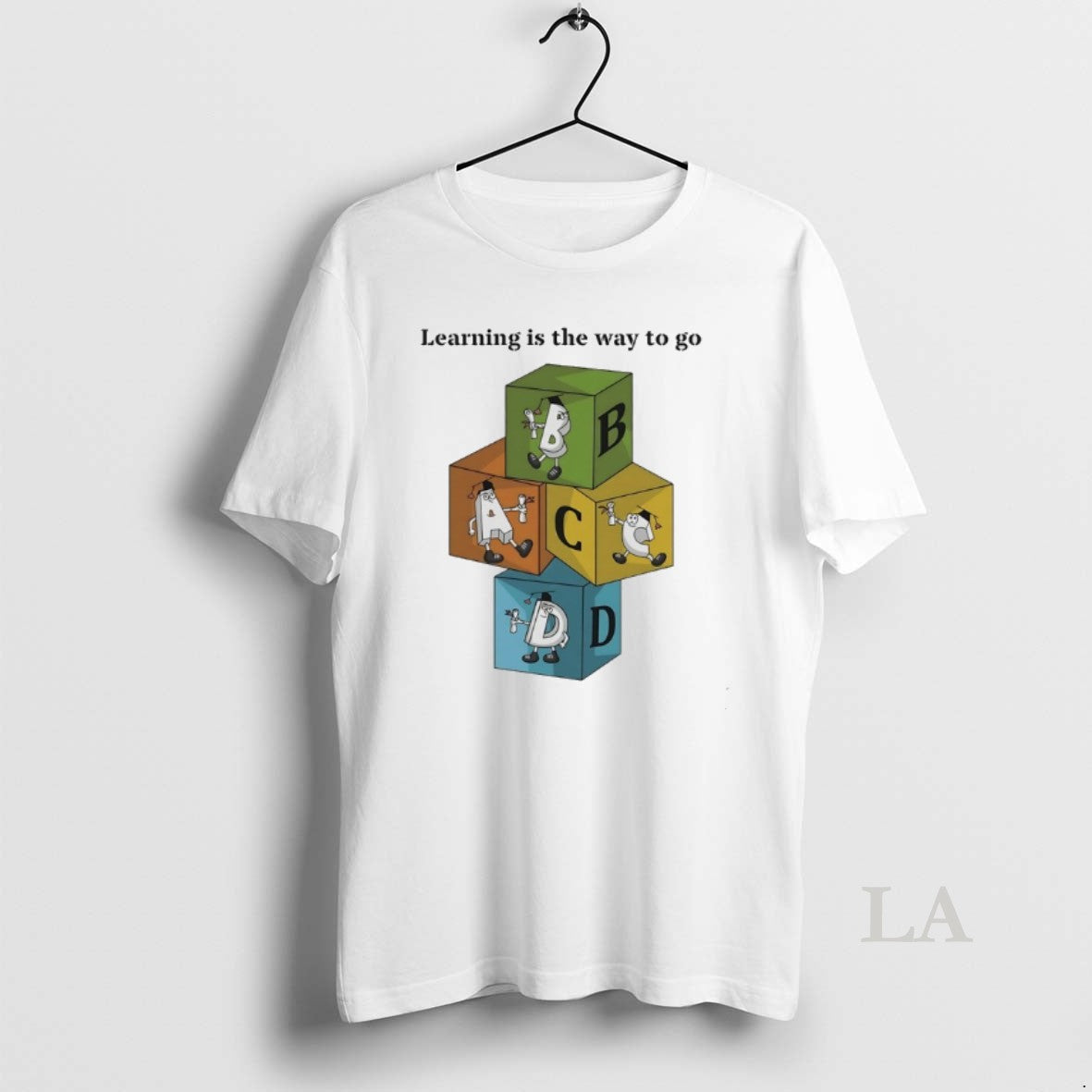 Original Learning Is The Weay To Go Abcd