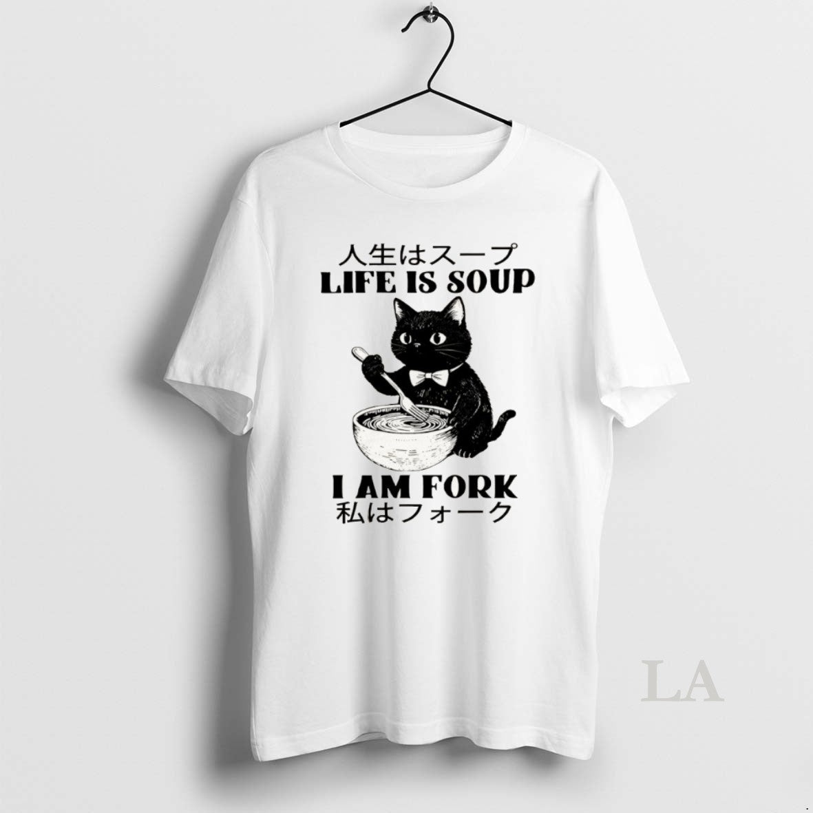Original Life Is Soup Cat Humor I Am Fork Meme