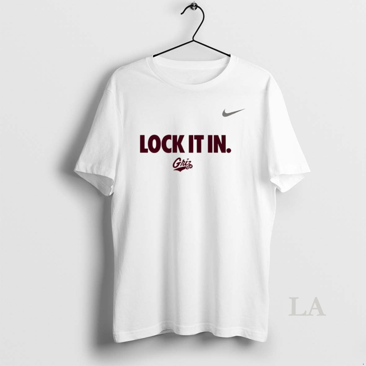 Original Lock It In Nike Logo Montana Grizzlies Ncaa Division I