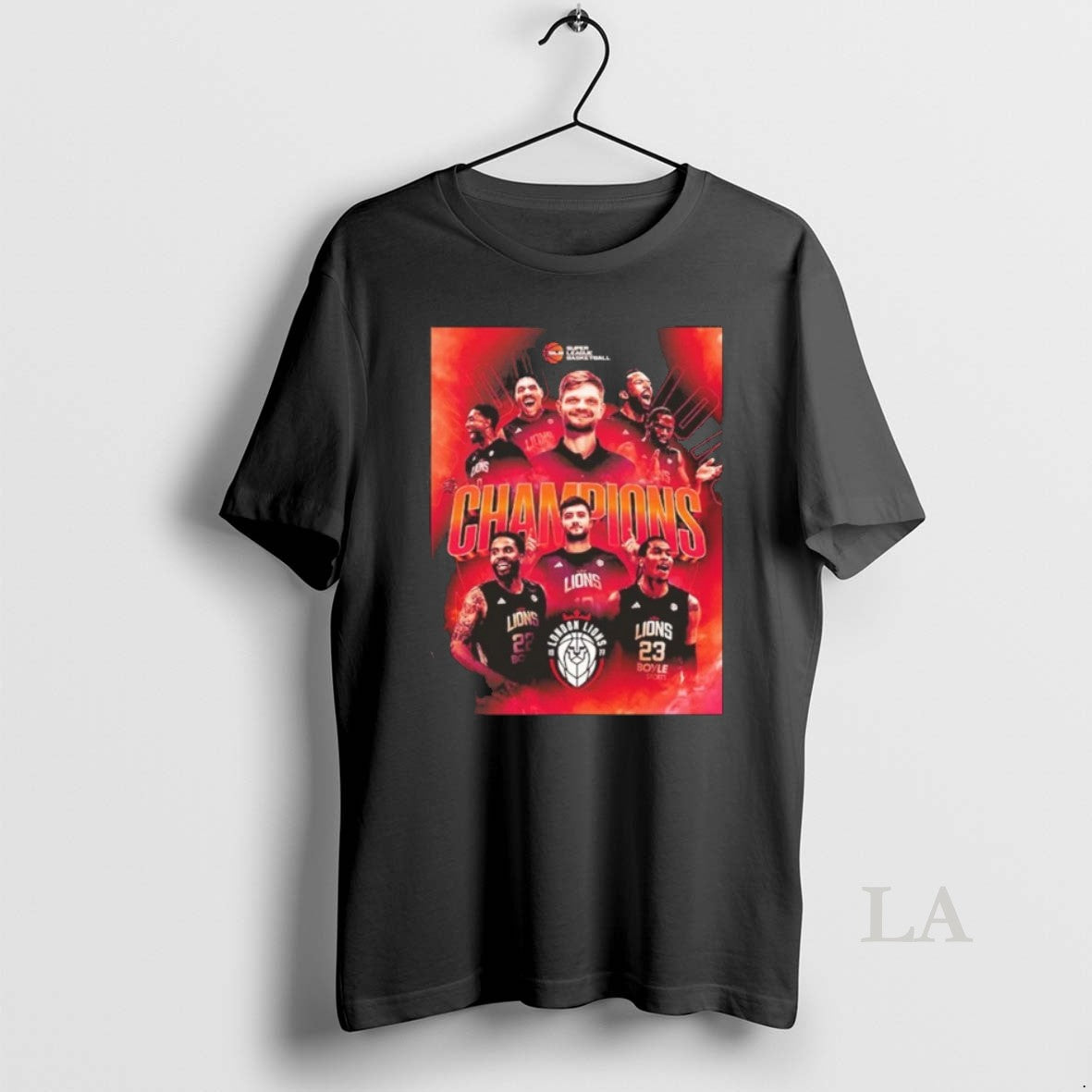Original London Lions Basketball Champions 2026 Super League Basketball League Championship