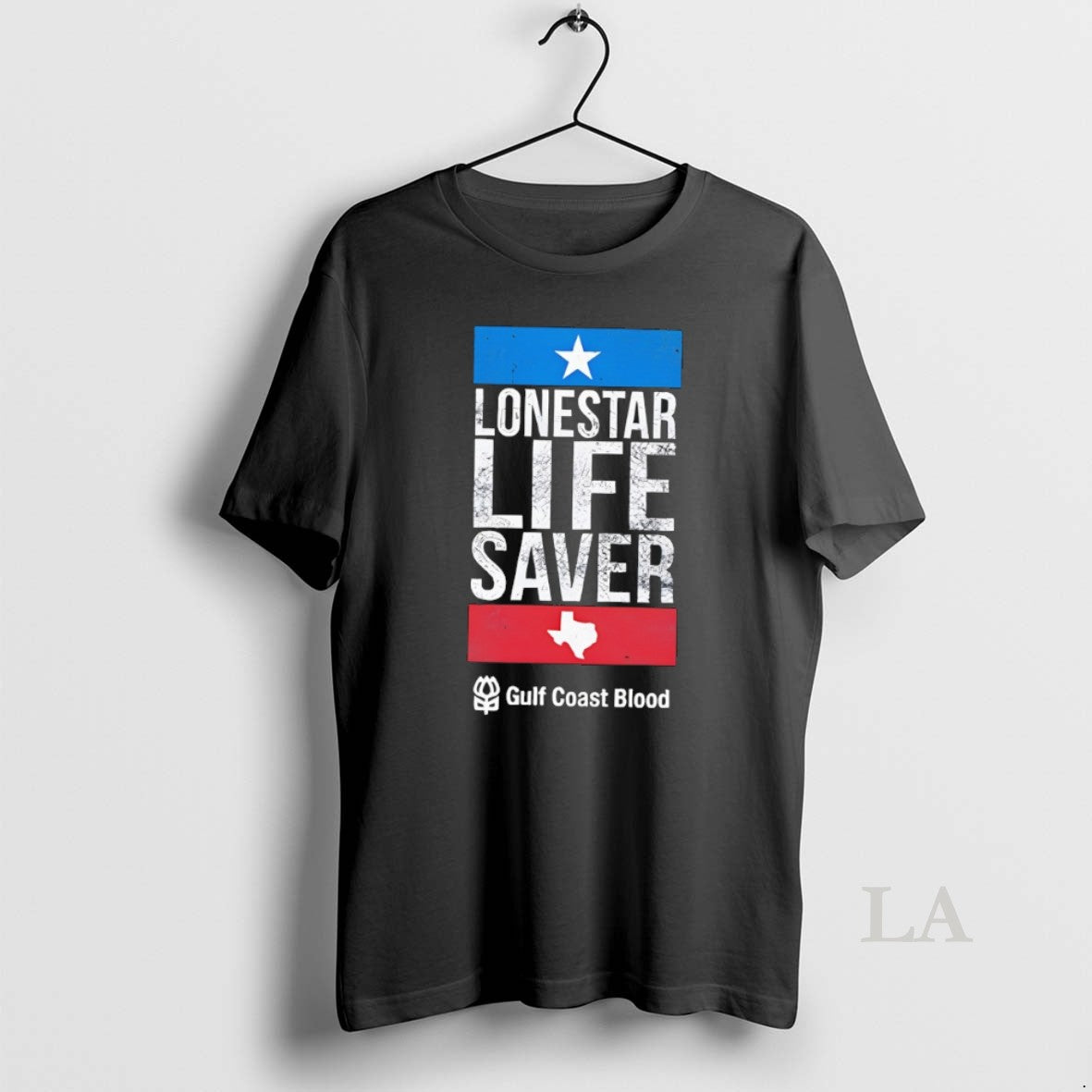 Original Lone Star Lifesaver Texas Map Gulf Coast Blood