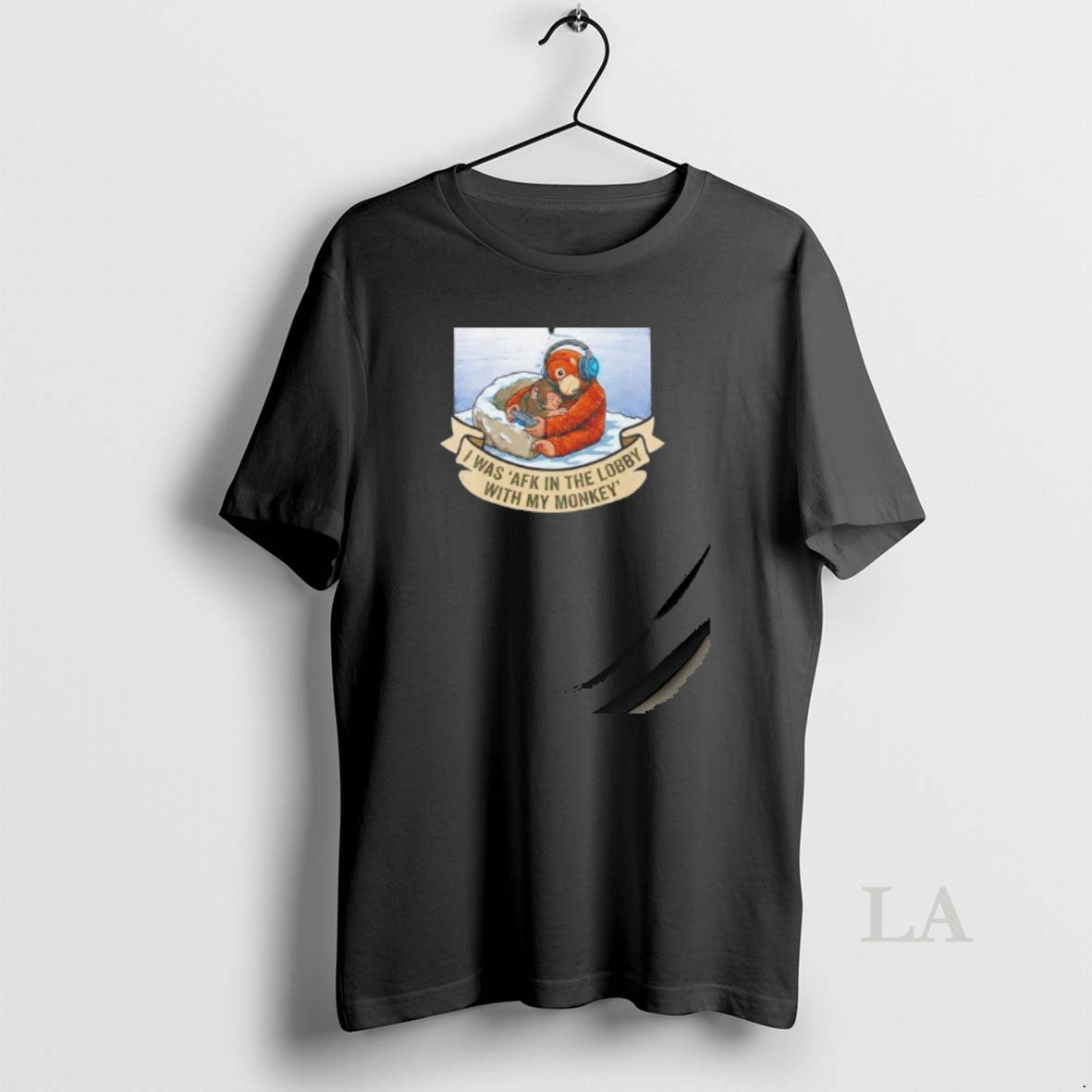 Original Lonely Penguin Sad Japan Zoo Monkey Gamer