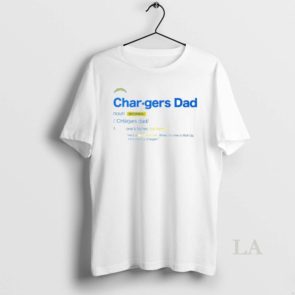 Original Los Angeles Chargers Dad Definition Ornaments
