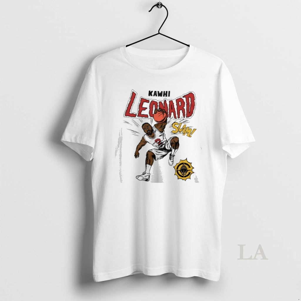 Original Los Angeles Clippers Kawhi Leonard Slam Comic Book