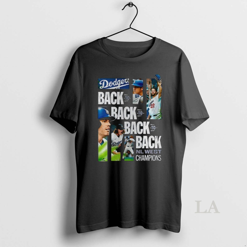 Original Los Angeles Dodgers 2025 Nl West Division Champions Back To Back To Back