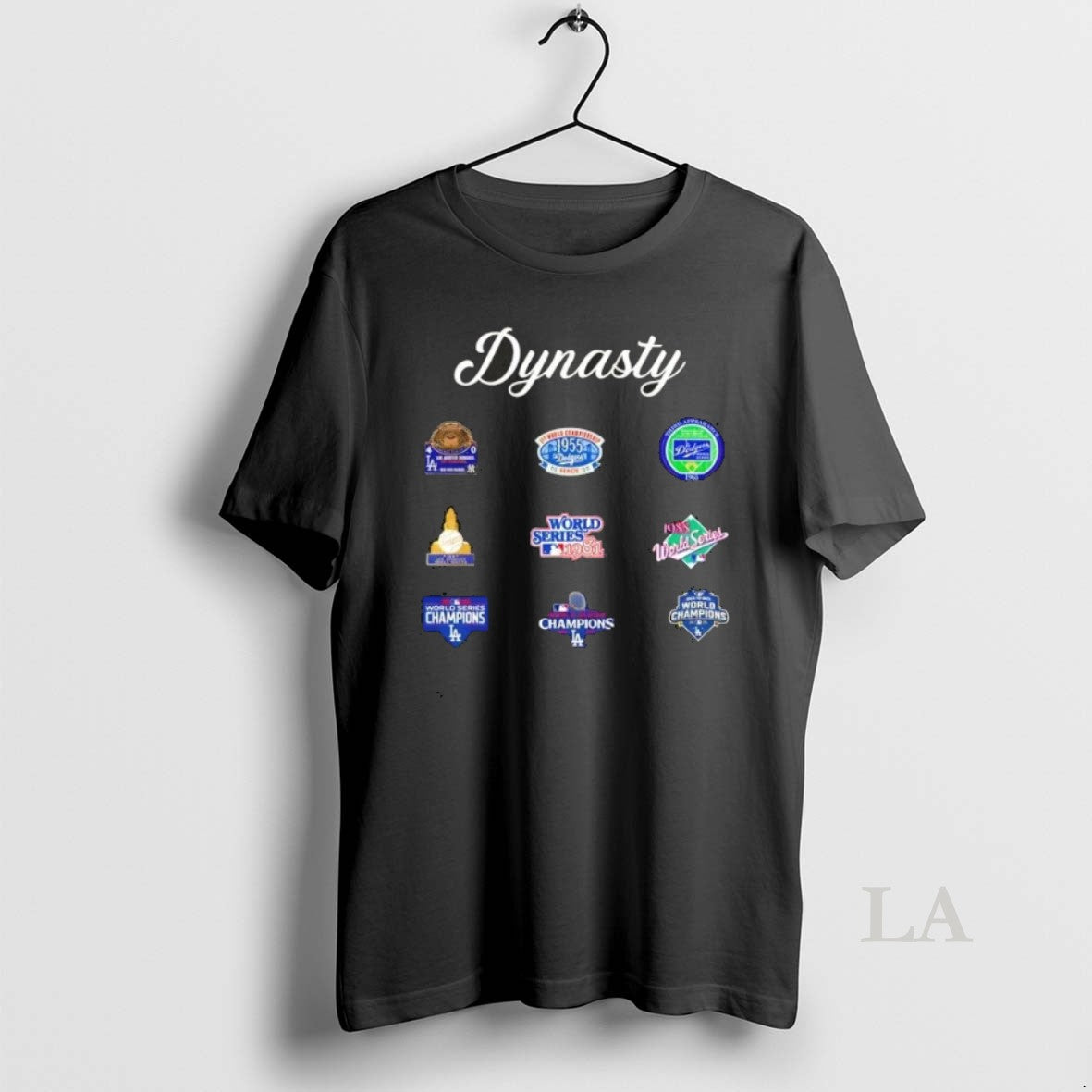 Original Los Angeles Dodgers Dynasty 9 World Series Titles