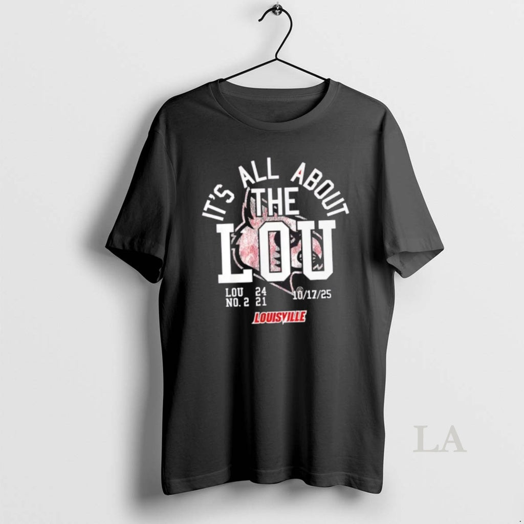 Original Louisville Cardinals Football Its All About The Lou