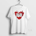 Original Maison Margiela Paris Heart Red Brush Stroke