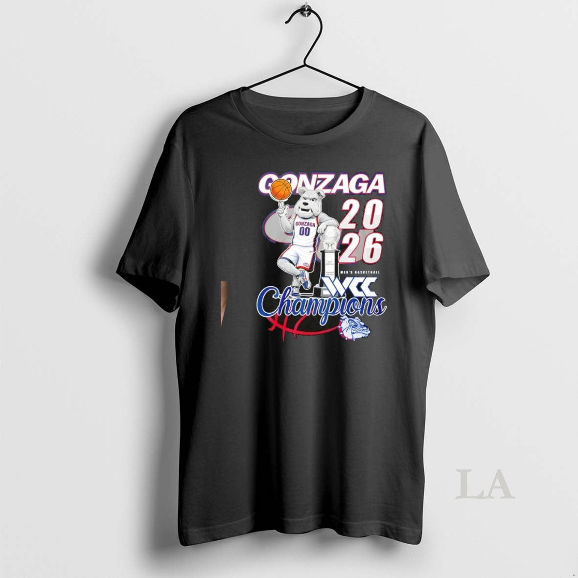 Original Mascot Gonzaga Bulldogs Mens Basketball Champions