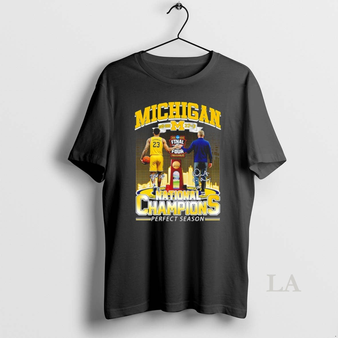 Original Michigan Wolverines 2025 2026 37 3 National Champions Perfect Season Signatures