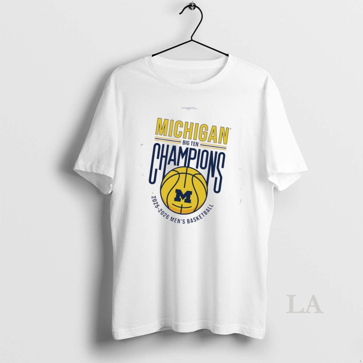 Original Michigan Wolverines 2025 2026 Mens Basketball Big Ten Champions