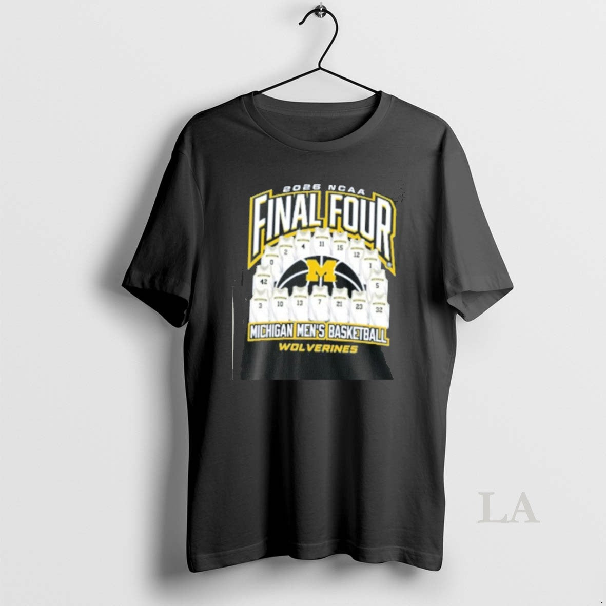 Original Michigan Wolverines 2026 Mens Basketball Final Four Bound Player