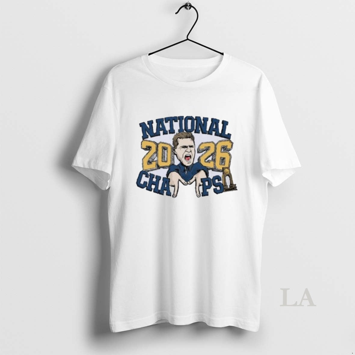 Original Michigan Wolverines Mens Basketball 2026 National Champions Coach