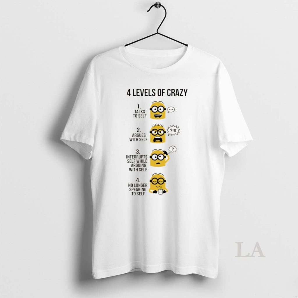 Original Minion 4 Levels Of Crazy Talks To Self Argues With Self