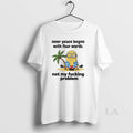 Original Minions Hawaiian Yoga Inner Peace Begins With Four Words Not My Fucking Problem
