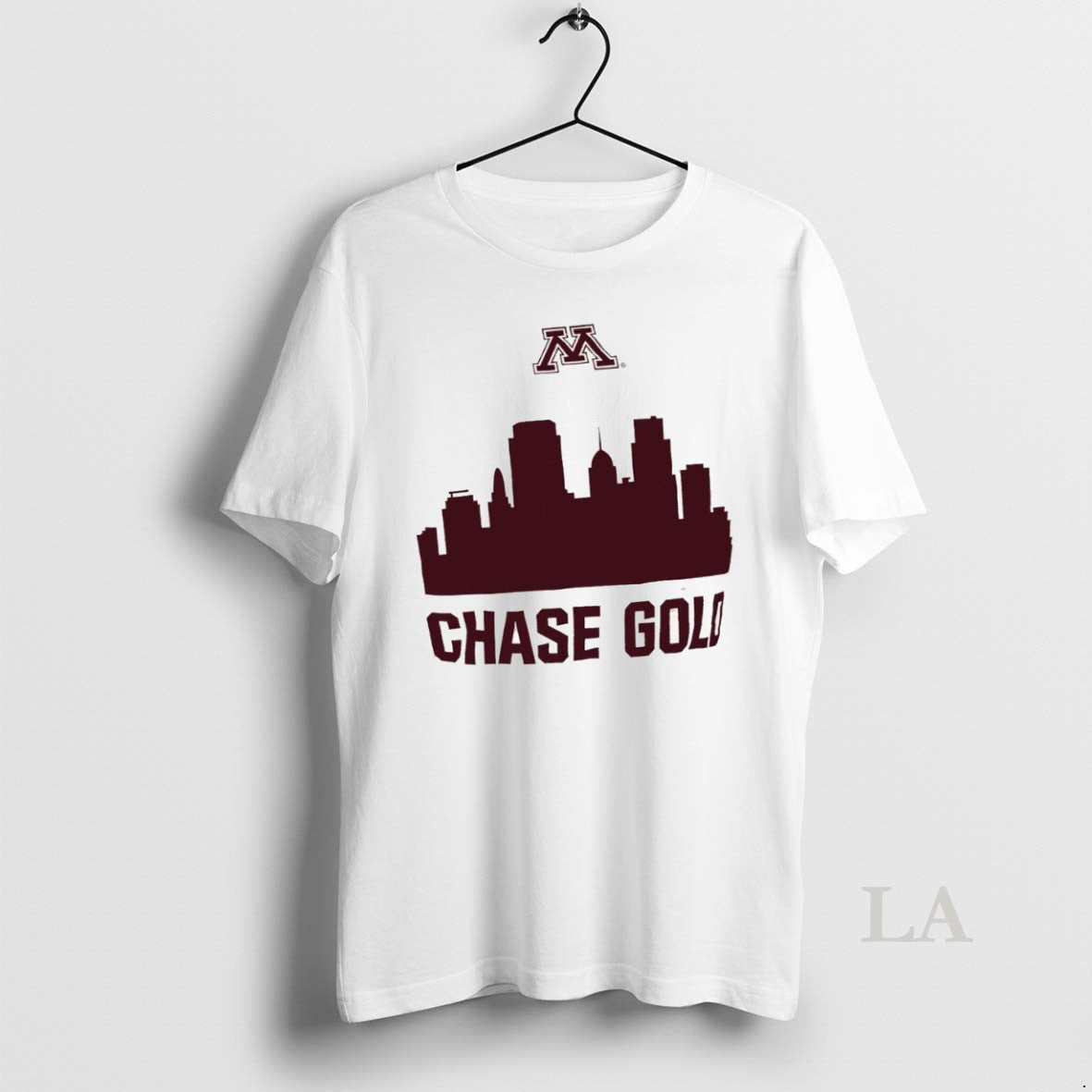 Original Minnesota Golden Gophers Football Chase Gold City Skyline