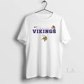Original Minnesota Vikings Parrot Drinking A Cocktail Graphic