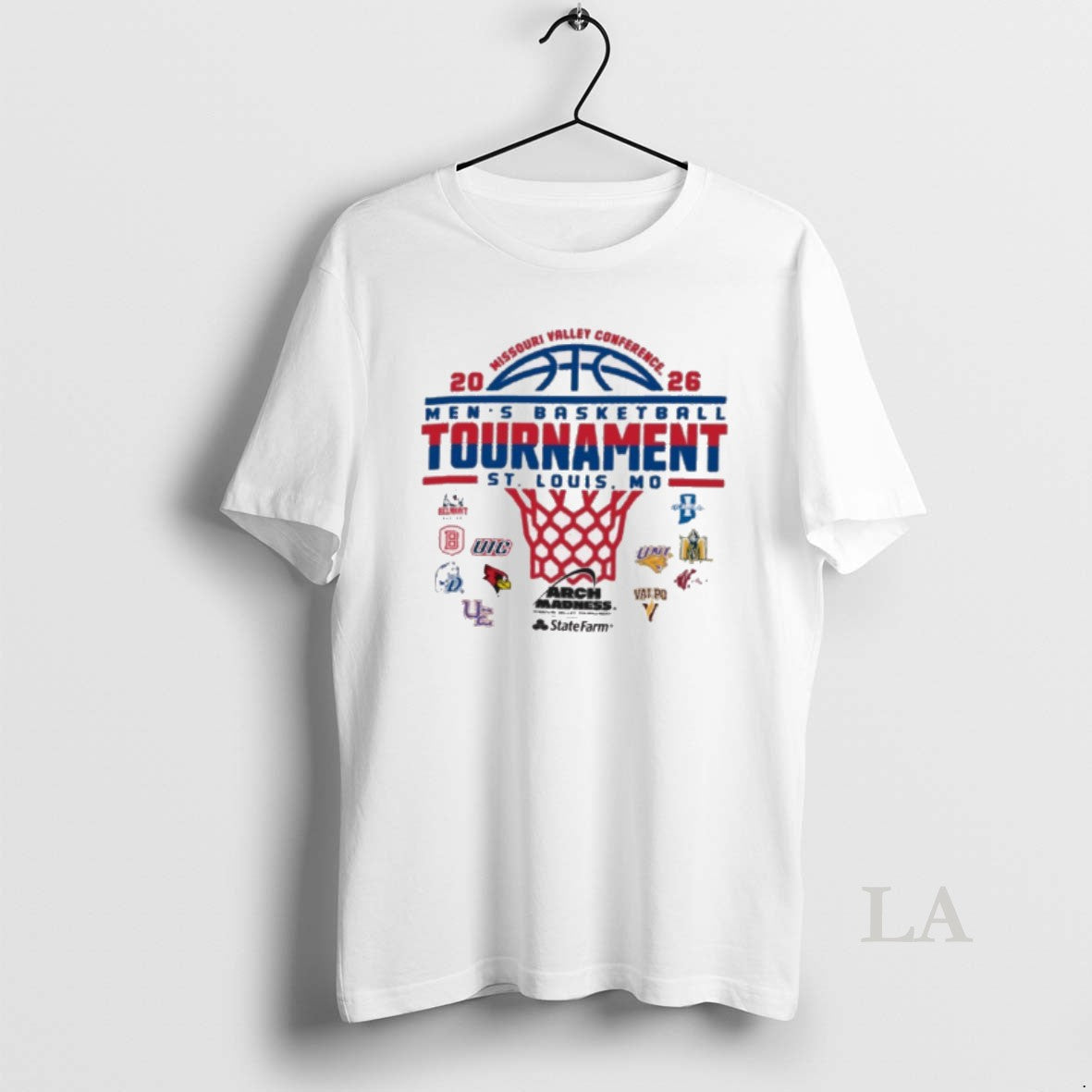 Original Missouri Valley Conference Mens Basketball Tournament Championship St Louis Mo