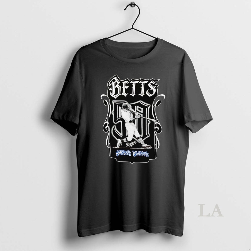 Original Mookie Betts Mister Cartoon La Dodgers